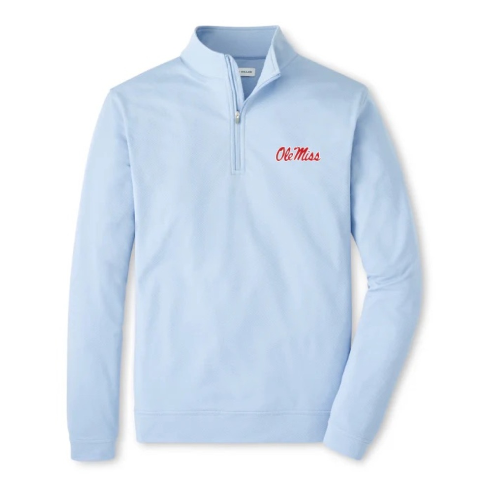 Ole Miss CFP Peter Millar Quarter Zip